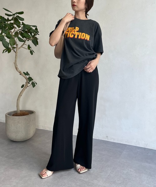 CAPRICIEUX LE'MAGE(カプリシューレマージュ)の「バイヤスイージーパンツ(その他パンツ・レディース・ブラック/オレンジ/アイボリー・FREE)」の16枚目の写真