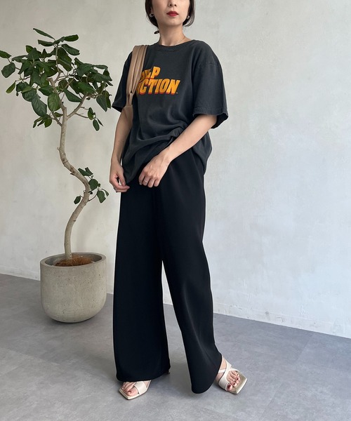 CAPRICIEUX LE'MAGE(カプリシューレマージュ)の「バイヤスイージーパンツ(その他パンツ・レディース・ブラック/オレンジ/アイボリー・FREE)」の17枚目の写真