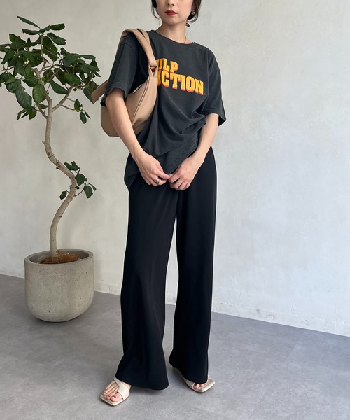 CAPRICIEUX LE'MAGE(カプリシューレマージュ)の「バイヤスイージーパンツ(その他パンツ・レディース・ブラック/オレンジ/アイボリー・FREE)」の19枚目の写真