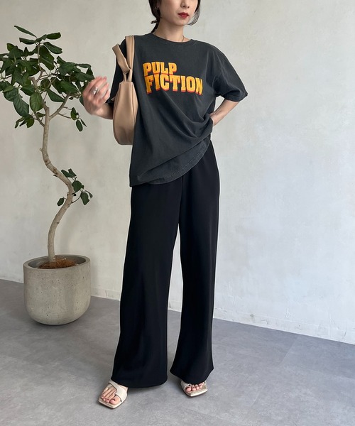 CAPRICIEUX LE'MAGE(カプリシューレマージュ)の「バイヤスイージーパンツ(その他パンツ・レディース・ブラック/オレンジ/アイボリー・FREE)」の20枚目の写真