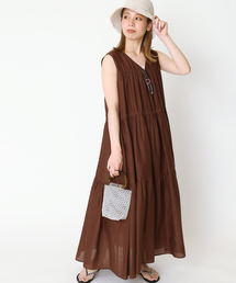 B.C STOCK | 《追加》ティアード Vネック ワンピース(ワンピース)