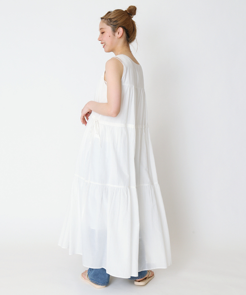 《追加》ティアードVネックワンピース