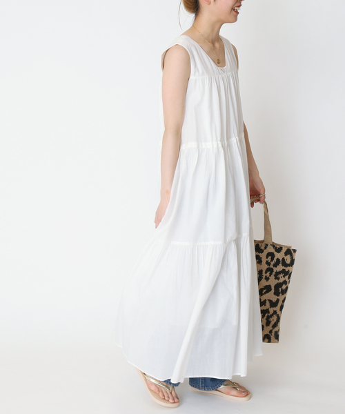 《追加》ティアードVネックワンピース