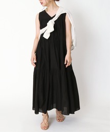 B.C STOCK | 追加 ティアード Vネック ワンピース(ワンピース)