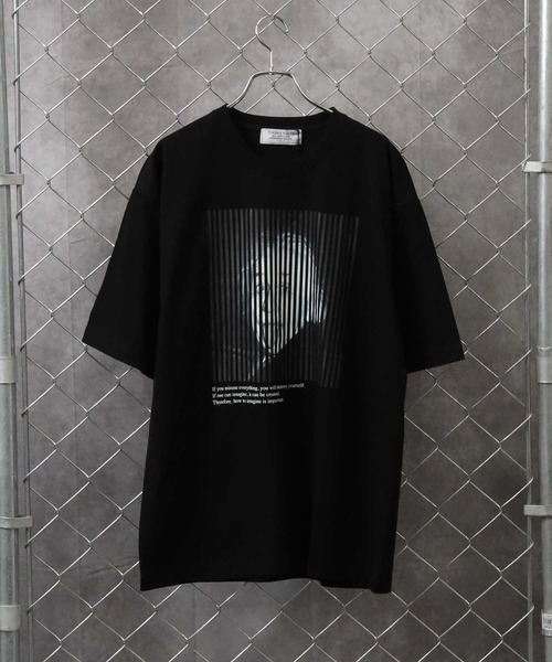 Right-on（ライトオン）の「偉人プリントＴシャツ（Tシャツ/カットソー・メンズ・ブラック/ホワイト/その他1/その他3・M/L/XL）」の8枚目の写真