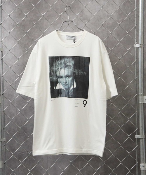 Right-on（ライトオン）の「偉人プリントＴシャツ（Tシャツ/カットソー・メンズ・ブラック/ホワイト/その他1/その他3・M/L/XL）」の10枚目の写真