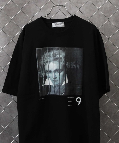 Right-on（ライトオン）の「偉人プリントＴシャツ（Tシャツ/カットソー・メンズ・ブラック/ホワイト/その他1/その他3・M/L/XL）」の17枚目の写真