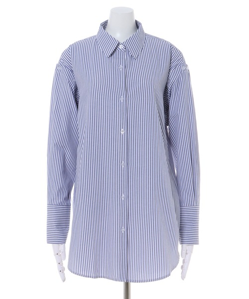 INGNI（イング）の「マルチWAYシャツ（シャツ/ブラウス・レディース・オフホワイト/ブルー系1/ピンク系9・M）」の12枚目の写真