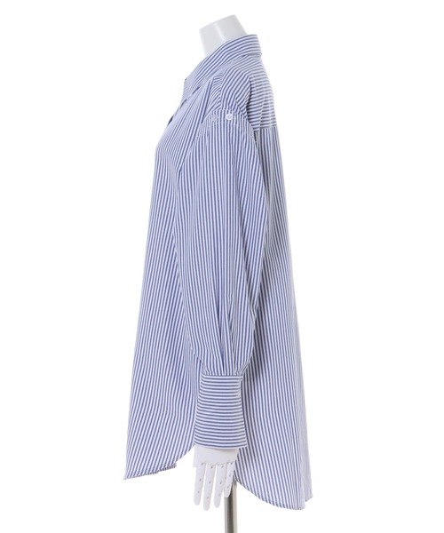 INGNI（イング）の「マルチWAYシャツ（シャツ/ブラウス・レディース・オフホワイト/ブルー系1/ピンク系9・M）」の13枚目の写真