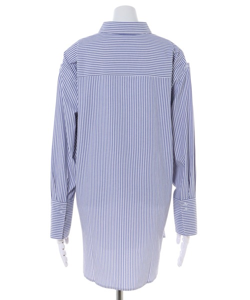 INGNI（イング）の「マルチWAYシャツ（シャツ/ブラウス・レディース・オフホワイト/ブルー系1/ピンク系9・M）」の14枚目の写真