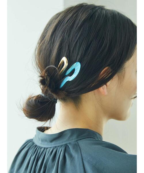 AMERICAN HOLIC(アメリカンホリック)の「2セットヘアスティック(その他ヘアアクセサリー・レディース・ベージュ/その他6/ブルー・FREE)」の18枚目の写真