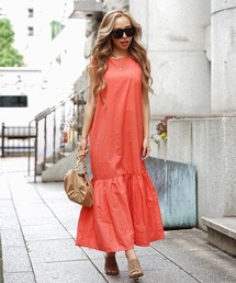esutoreja | Design maxi dress(ワンピース)