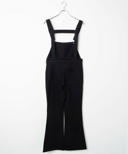 WEGO（ウィゴー）の「WEGO/フレアサロペット（サロペット/オーバーオール・レディース・ブラック・FREE）」の10枚目の写真