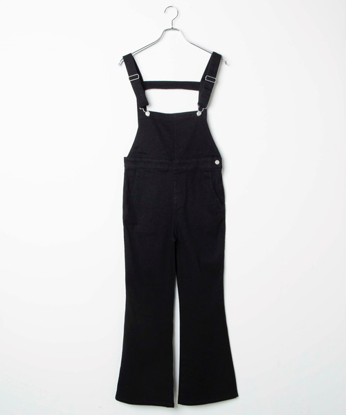 WEGO（ウィゴー）の「WEGO/フレアサロペット（サロペット/オーバーオール・レディース・ブラック・FREE）」の11枚目の写真