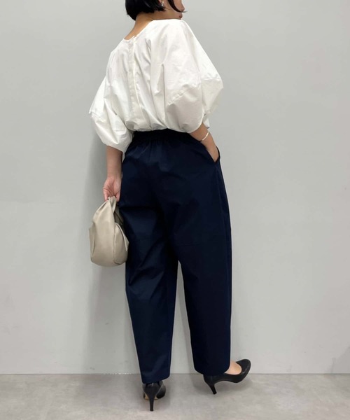 BEARDSLEY（ビアズリー）の「コクーンパンツ：低身長・高身長2サイズ展開（その他パンツ・レディース・カーキ/ネイビー・1/0）」の9枚目の写真