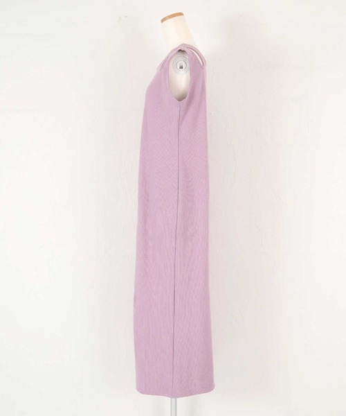 titivate（ティティベイト）の「ｶｯﾄﾃﾞｻﾞｲﾝﾜﾝﾋﾟｰｽ（ワンピース・レディース・ブラック/パープル/アイボリー・S/M/L）」の5枚目の写真