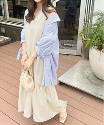 apres jour | ティアードキャミワンピース【ZOZOTOWN限定アイテム】(ワンピース)