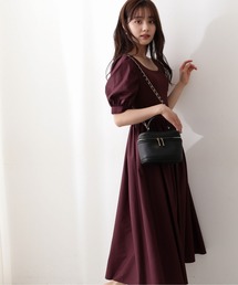 PROPORTION BODY DRESSING | スクエアニットドッキングワンピース / 1212240705(ワンピース)