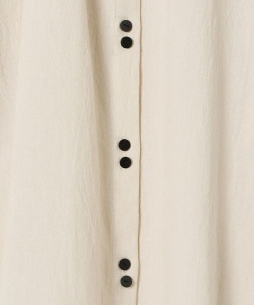 LOWRYS FARM（ローリーズファーム）の「ビッグカラーワンピース　157859（ワンピース・キッズ・ブラック/アイボリー・110cm/120cm/130cm/140cm/150cm）」の6枚目の写真