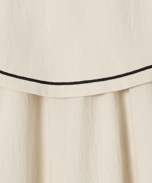 LOWRYS FARM（ローリーズファーム）の「ビッグカラーワンピース　157859（ワンピース・キッズ・ブラック/アイボリー・110cm/120cm/130cm/140cm/150cm）」の10枚目の写真