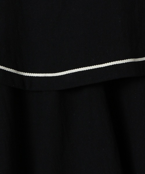 LOWRYS FARM（ローリーズファーム）の「ビッグカラーワンピース　157859（ワンピース・キッズ・ブラック/アイボリー・110cm/120cm/130cm/140cm/150cm）」の11枚目の写真