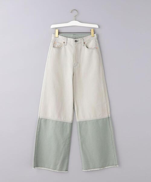 FILL THE BILL(フィルザビル)の「<FILL THE BILL>ワイド デニムパンツ(デニムパンツ・レディース・ホワイト/ブラック・27/28)」の16枚目の写真