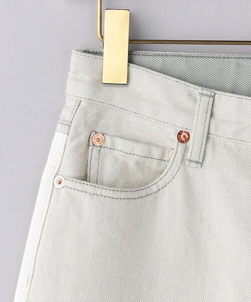 FILL THE BILL(フィルザビル)の「<FILL THE BILL>ワイド デニムパンツ(デニムパンツ・レディース・ホワイト/ブラック・27/28)」の13枚目の写真