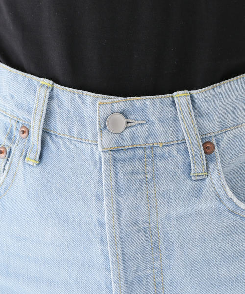 B.C STOCK（ベーセーストック）の「デニムフレアパンツ（デニムパンツ・レディース・ブラック/ベージュ/ブルー系その他・SMALL/MEDIUM/LARGE）」の18枚目の写真