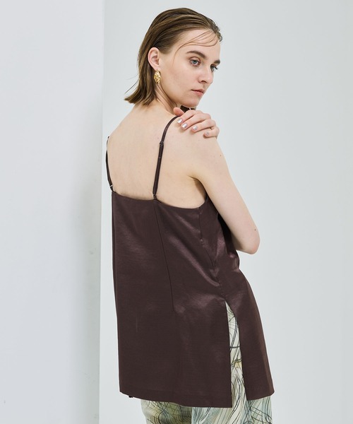 新品☆CITYSHOP☆シティショップ☆ ニッケルサテンキャミ　ピンクべージュ Foo Tokyo 公式ストア | シルクキャミソール ピンクベージュ