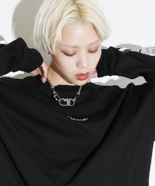 LEGENDA(レジェンダ)の「Big Ball Chain Choker Necklace(ネックレス・メンズ・シルバー・FREE)」の7枚目の写真