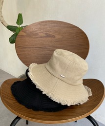 DouDou | 【WEB限定】フリンジバケットハット(ハット)