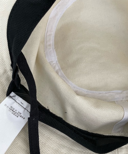 DouDou（ドゥドゥ）の「【WEB限定】フリンジバケットハット（ハット・レディース・ブラック/ベージュ/アイボリー・FREE）」の12枚目の写真