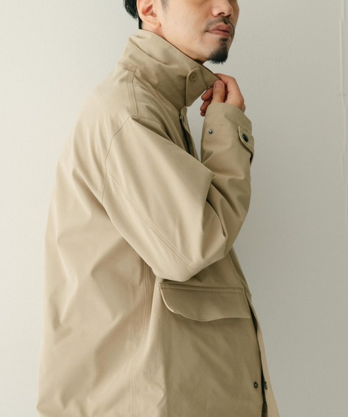 ITEMS URBANRESEARCH（アイテムズ アーバンリサーチ）の「トラッドスタイル ハンティングジャケット（ブルゾン・メンズ・カーキ/ブラック/ベージュ・MEDIUM/LARGE）」の9枚目の写真