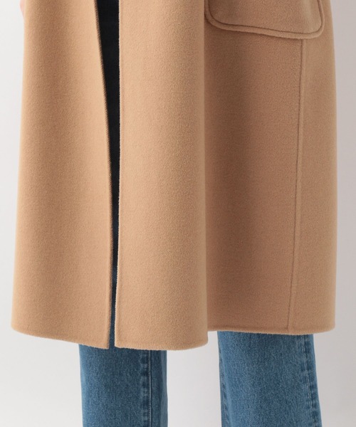 apart by lowrys ロングベストコート　ベージュ　キャメル 楽天市場】【SALE／46%OFF】ハッスイフードロングコート A part