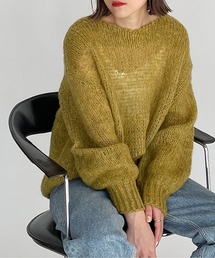 PICCIN | ボリュームモヘアニット(ニット/セーター)