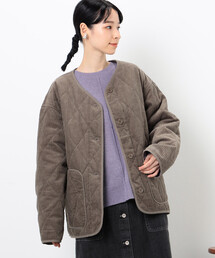 ONIGIRI | コーデュロイ　キルティングブルゾン(ブルゾン)