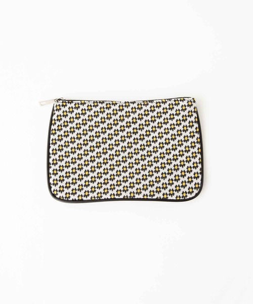 Casselini（キャセリーニ）の「Casselini(キャセリーニ)ニットポーチ（ポーチ・レディース・ホワイト/ブラック/パープル/グレー・FREE）」の3枚目の写真