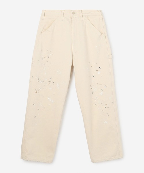 Lee（リー）の「Lee | 〈別注〉デニムペインターパンツ KINARI MEN（デニムパンツ・メンズ・アイボリー・M/L/XL）」の7枚目の写真