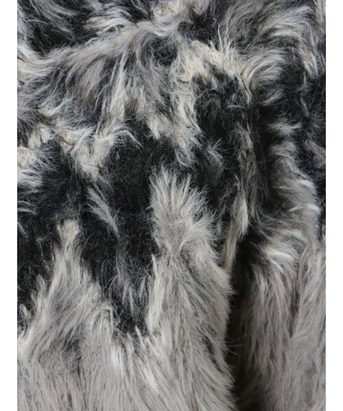 MURUA（ムルーア）の「フェザーノルディックニット（ニット/セーター・レディース・ブラウン/グレー/アイボリー・FREE）」の14枚目の写真