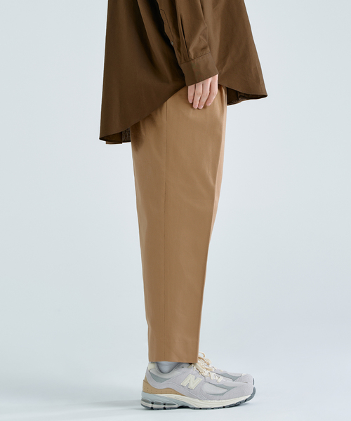 417 EDIFICE（フォーワンセブンエディフィス）の「【allery / アレリ―】 Cotton Slacks リラックス（スラックス・メンズ・ブラック/カーキ/キャメル・SMALL/MEDIUM/LARGE）」の20枚目の写真