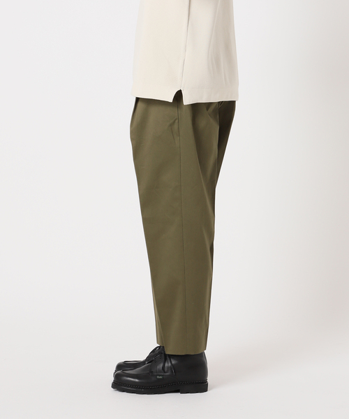 417 EDIFICE（フォーワンセブンエディフィス）の「【allery / アレリ―】 Cotton Slacks リラックス（スラックス・メンズ・ブラック/カーキ/キャメル・SMALL/MEDIUM/LARGE）」の11枚目の写真