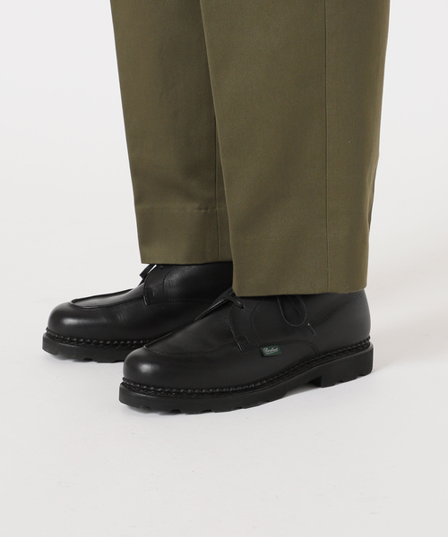 417 EDIFICE（フォーワンセブンエディフィス）の「【allery / アレリ―】 Cotton Slacks リラックス（スラックス・メンズ・ブラック/カーキ/キャメル・SMALL/MEDIUM/LARGE）」の21枚目の写真