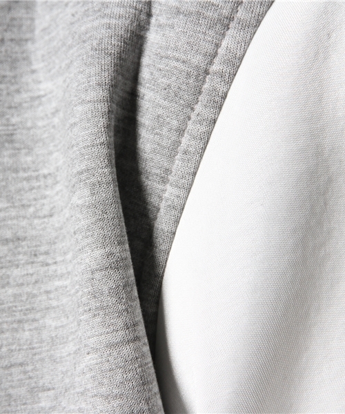 417 EDIFICE（フォーワンセブンエディフィス）の「◇MARK MCNAIRY スポンジボンディング VARSITY ブルゾン（ブルゾン・メンズ・チャコールグレー/ネイビー・SMALL/MEDIUM/LARGE）」の13枚目の写真