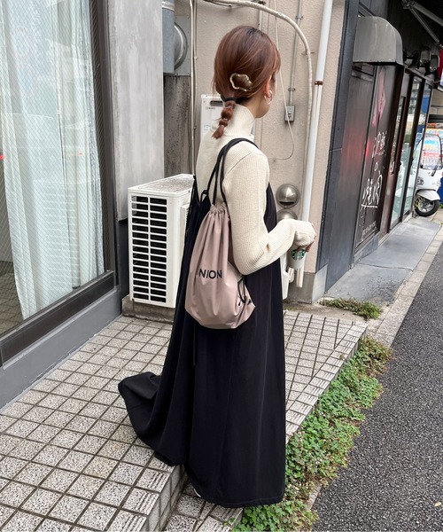 feepur(フェピュール)の「【ハンドウォッシャブル】メランジリブハイネックニット(ニット/セーター・レディース・ブラウン/チャコールグレー/ブルー/アイボリー・MEDIUM)」の19枚目の写真