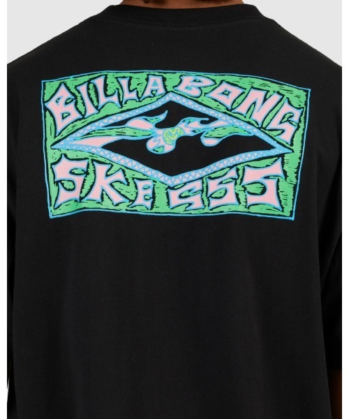 BILLABONG（ビラボン）の「【直営店限定】BILLABONG メンズ 【SKEGSS】 GREEN GOBLIN SS Ｔシャツ 【2022年秋冬モデル】/ビラボン半袖Tシャツ（Tシャツ/カットソー・メンズ・ブラック・MEDIUM/LARGE）」の4枚目の写真