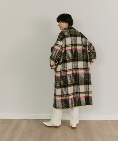 Maison de Beige（メゾンドベージュ）の「ループチェックステンカラーコート（ステンカラーコート・レディース・その他3・9号）」の16枚目の写真