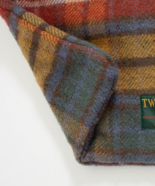 TWEED MILL(ツイードミル)の「【TWEED MILL (ツイードミル)】ブランケットトート・S(トートバッグ・レディース・グリーン系その他/イエロー系その他/レッド系その他・S)」の9枚目の写真