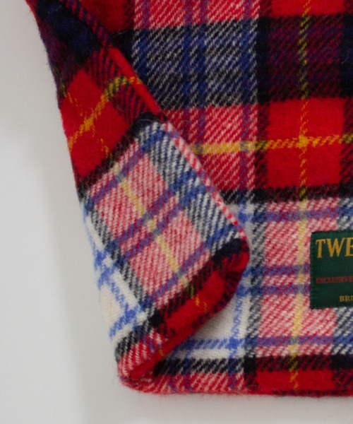 TWEED MILL(ツイードミル)の「【TWEED MILL (ツイードミル)】ブランケットトート・S(トートバッグ・レディース・グリーン系その他/イエロー系その他/レッド系その他・S)」の15枚目の写真