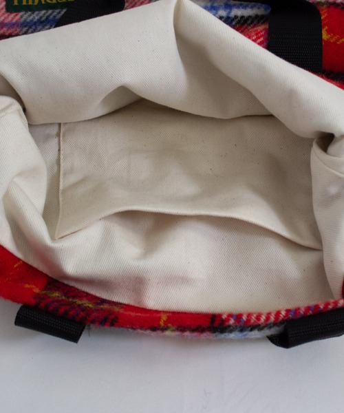 TWEED MILL(ツイードミル)の「【TWEED MILL (ツイードミル)】ブランケットトート・S(トートバッグ・レディース・グリーン系その他/イエロー系その他/レッド系その他・S)」の16枚目の写真