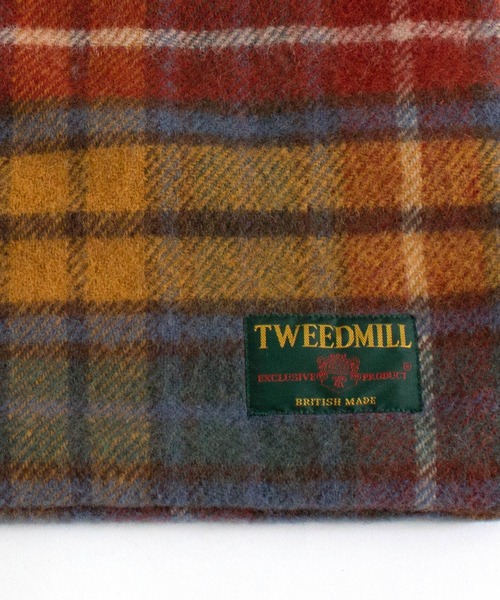 TWEED MILL(ツイードミル)の「【TWEED MILL (ツイードミル)】ブランケットトート・S(トートバッグ・レディース・グリーン系その他/イエロー系その他/レッド系その他・S)」の8枚目の写真